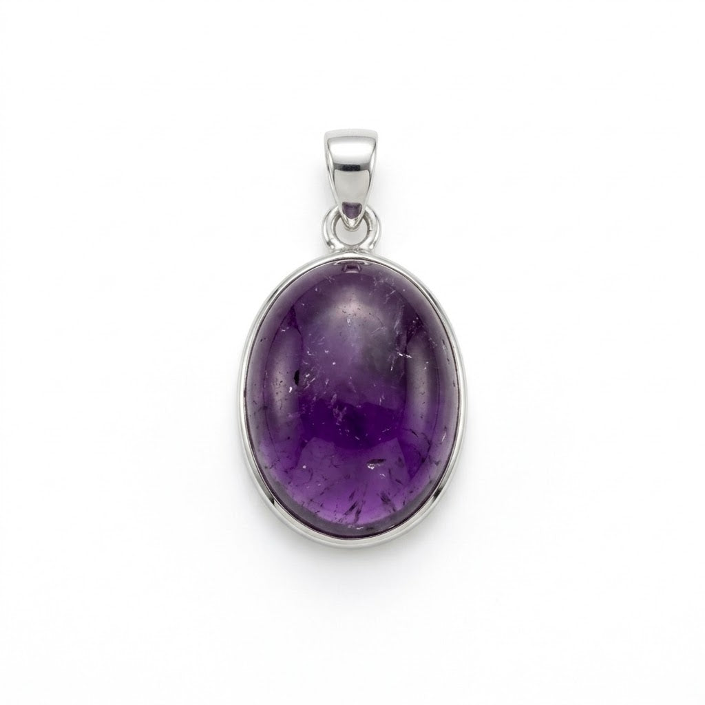 Amethyst Crystal Pendant