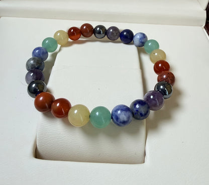 7 Chakra Harmony Crystal Bracelet