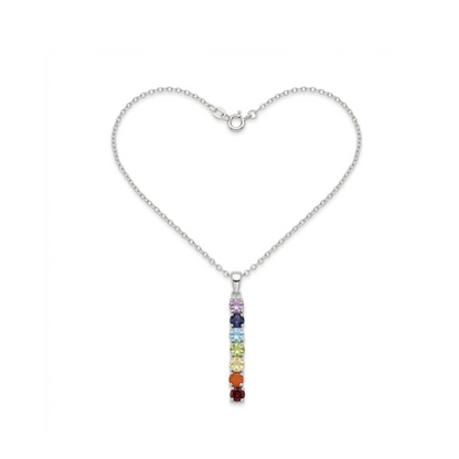 7 Chakra Crystal Pendant Necklace – Wear Your Intention, Embrace Your Balance
