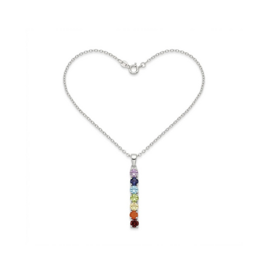 7 Chakra Crystal Pendant Necklace – Wear Your Intention, Embrace Your Balance