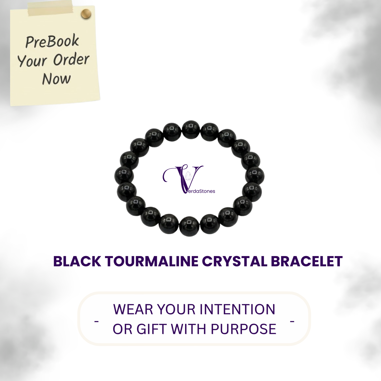 Black Tourmaline Crystal Bracelet – Protect Your Peace. Honor Your Boundaries.