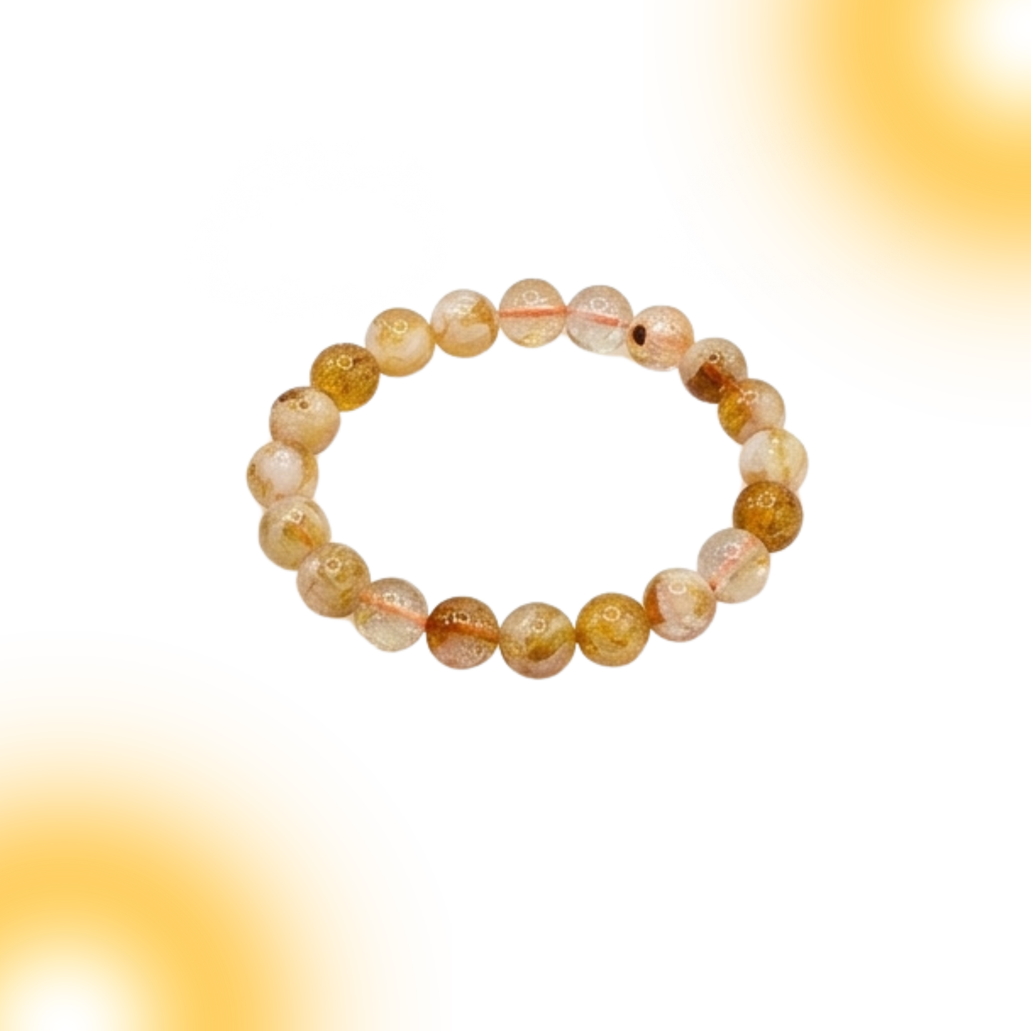 Natural Citrine Crystal Bracelet