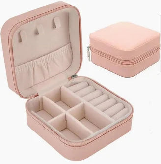 Travel Jewellery Organizer – Compact Jewellery Storage Case for Safe & Organized Travel