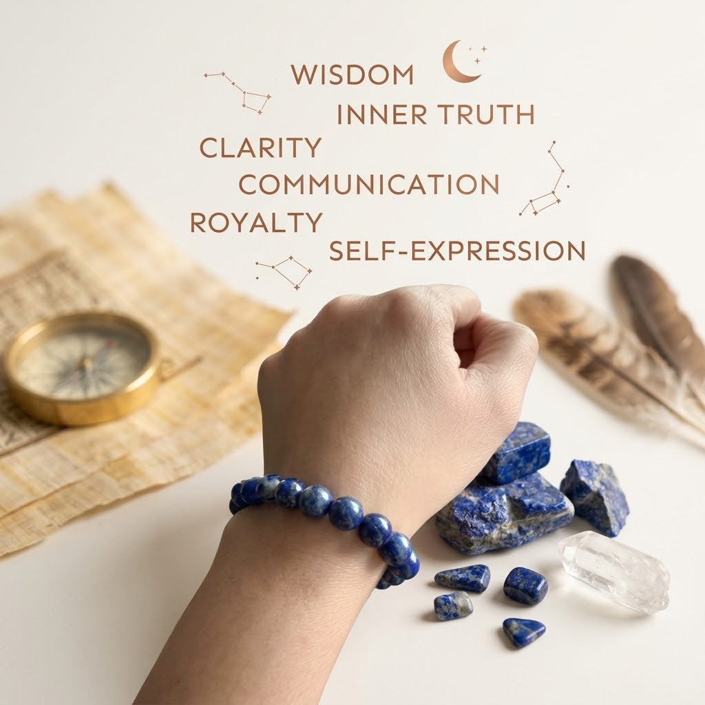 Lapis Lazul Crystal Bracelet