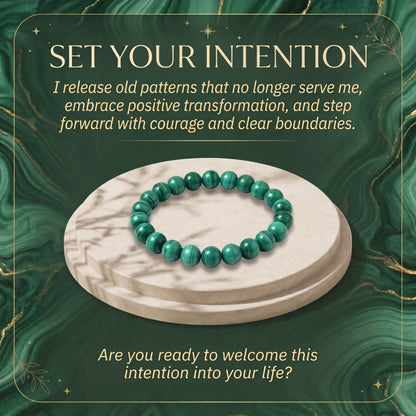 Malachite Crystal Bracelet