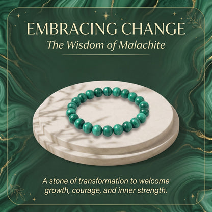 Malachite Crystal Bracelet