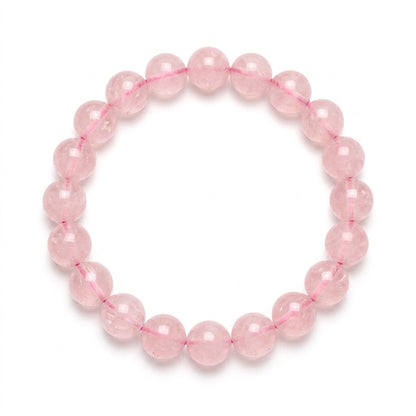 Rose Quartz Crystal Bracelet – Love, Self-Care & Inner Peace