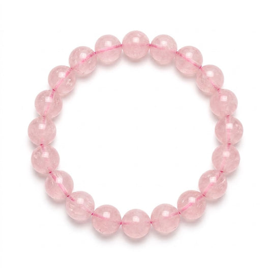 Rose Quartz Crystal Bracelet – Love, Self-Care & Inner Peace