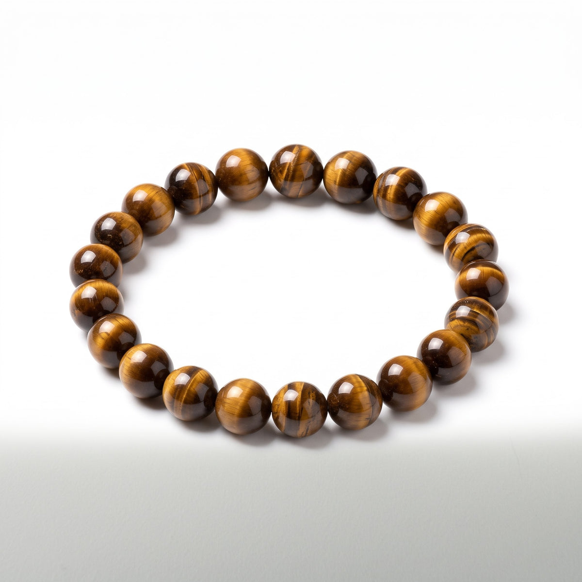 Natural Yellow Tiger's Eye Crystal Bracelet